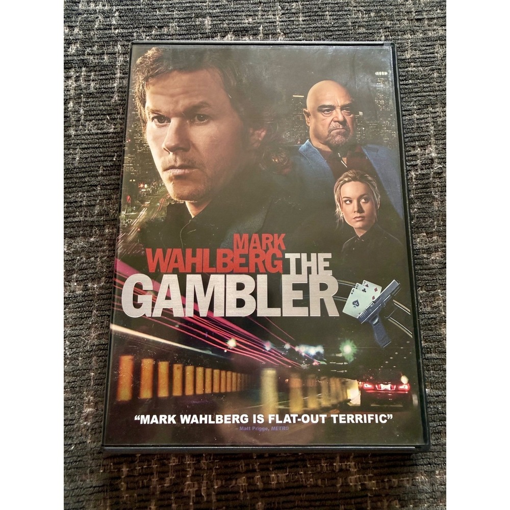 Paramount The Gambler DVD Movie Excellent Mark Wahlberg R